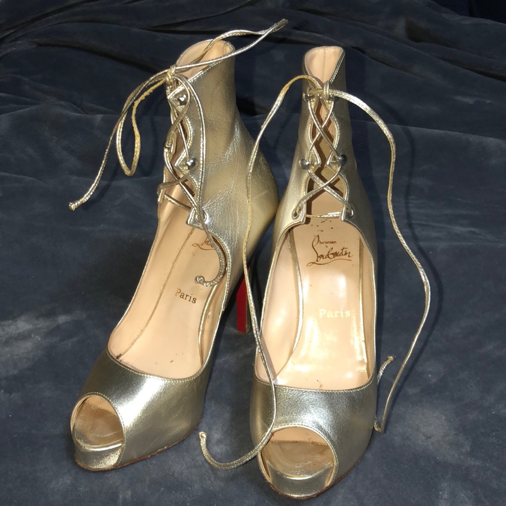 Christian Louboutin NewJuste120Calf Laminato